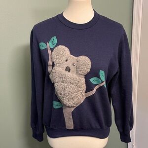 Navy Koala Sweatshirt